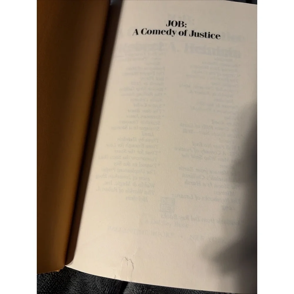 JOB: A Comedy of‎ Justice by Robert A. Heinlein - 1st Edition 1984 HC w/DJ